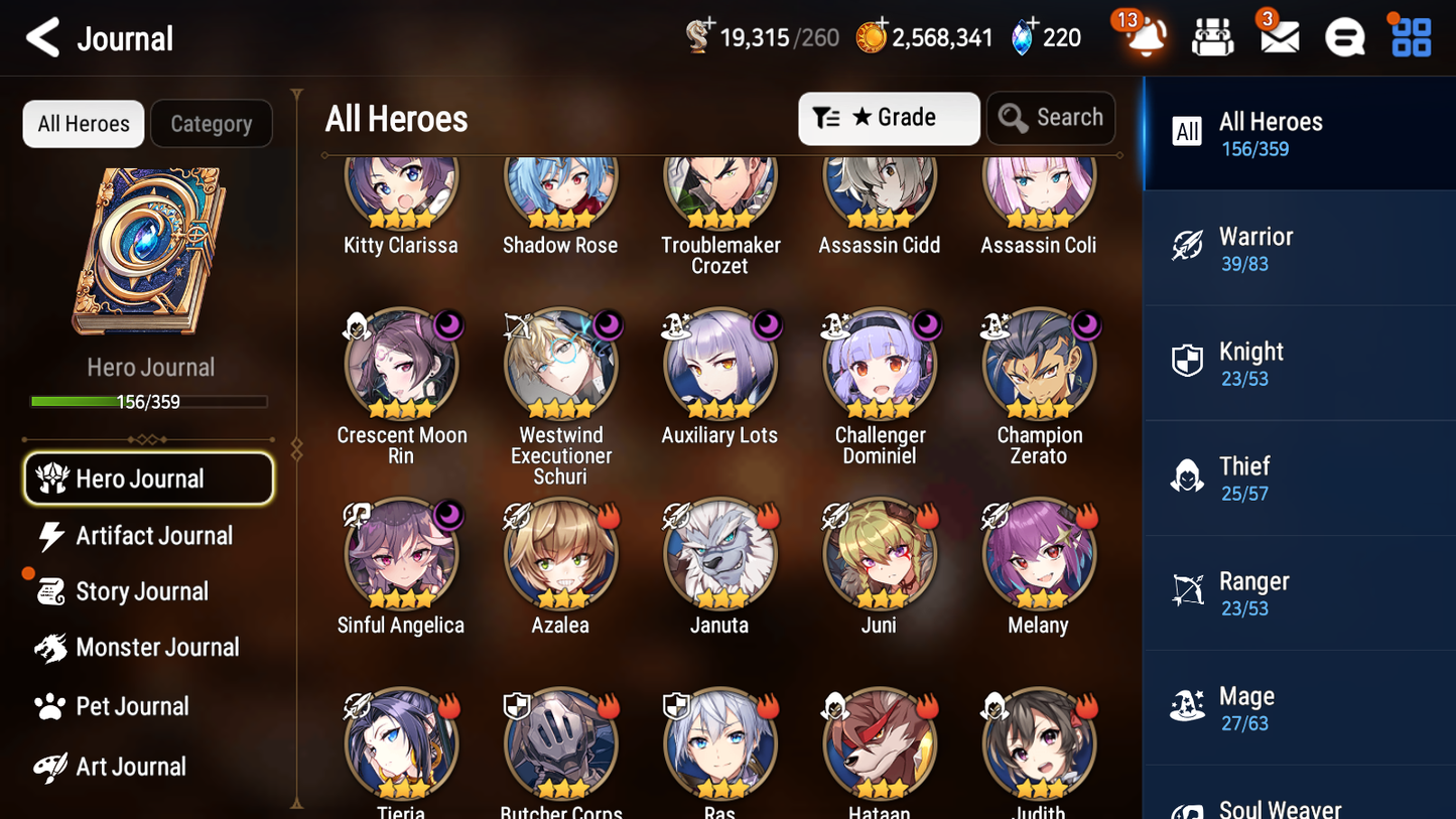 [GLOBAL] Epic 7 Seven 6ML + 25 4★ ML Navy Captain Landy Abyssal Yufine Belian Conqueror Lilias Baal Choux Landy Rimuru Benimaru Milim Edward Elric Seaside Bellona+20 speed++ 10-10 Account-Mobile Games Starter