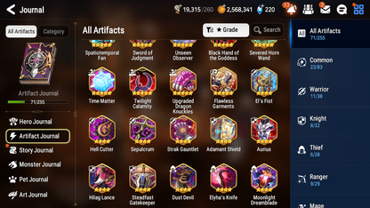 [GLOBAL] Epic 7 Seven 6ML + 25 4★ ML Navy Captain Landy Abyssal Yufine Belian Conqueror Lilias Baal Choux Landy Rimuru Benimaru Milim Edward Elric Seaside Bellona+20 speed++ 10-10 Account-Mobile Games Starter