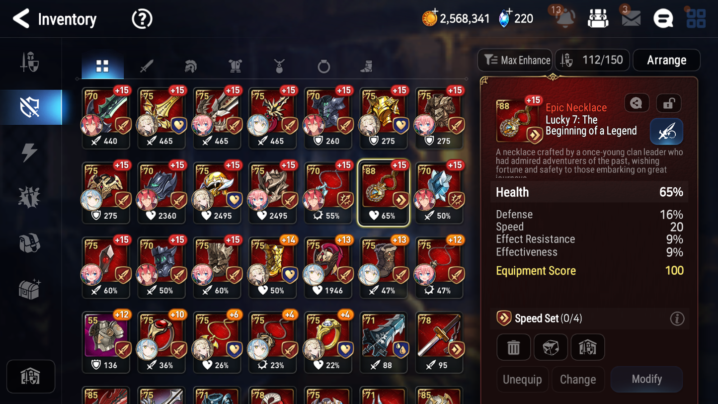 [GLOBAL] Epic 7 Seven 6ML + 25 4★ ML Navy Captain Landy Abyssal Yufine Belian Conqueror Lilias Baal Choux Landy Rimuru Benimaru Milim Edward Elric Seaside Bellona+20 speed++ 10-10 Account-Mobile Games Starter