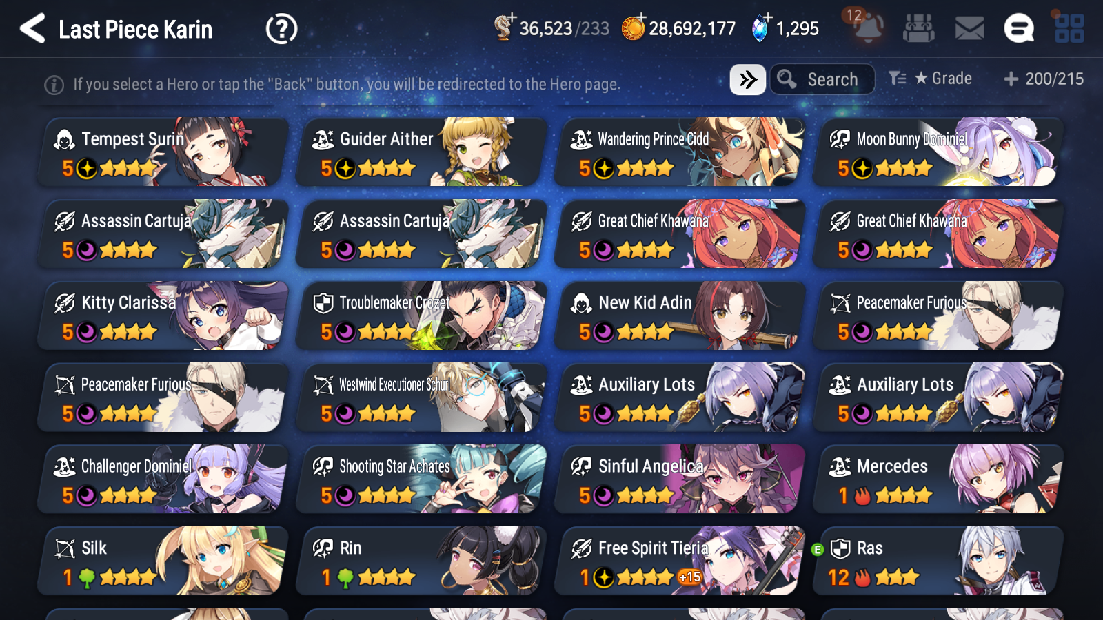[GLOBAL] Epic 7 Seven 6ML + 28 4★ ML Straze Solitaria Kayron Charlotte Ray Ocean Breeze Luluca ++20 speed++ 10-10 Account-Mobile Games Starter