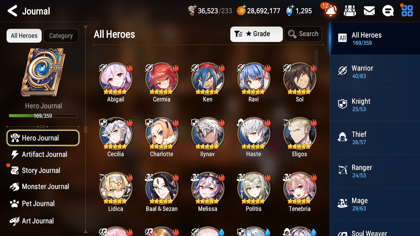 [GLOBAL] Epic 7 Seven 6ML + 28 4★ ML Straze Solitaria Kayron Charlotte Ray Ocean Breeze Luluca ++20 speed++ 10-10 Account-Mobile Games Starter