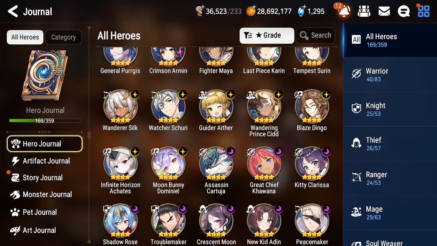 [GLOBAL] Epic 7 Seven 6ML + 28 4★ ML Straze Solitaria Kayron Charlotte Ray Ocean Breeze Luluca ++20 speed++ 10-10 Account-Mobile Games Starter
