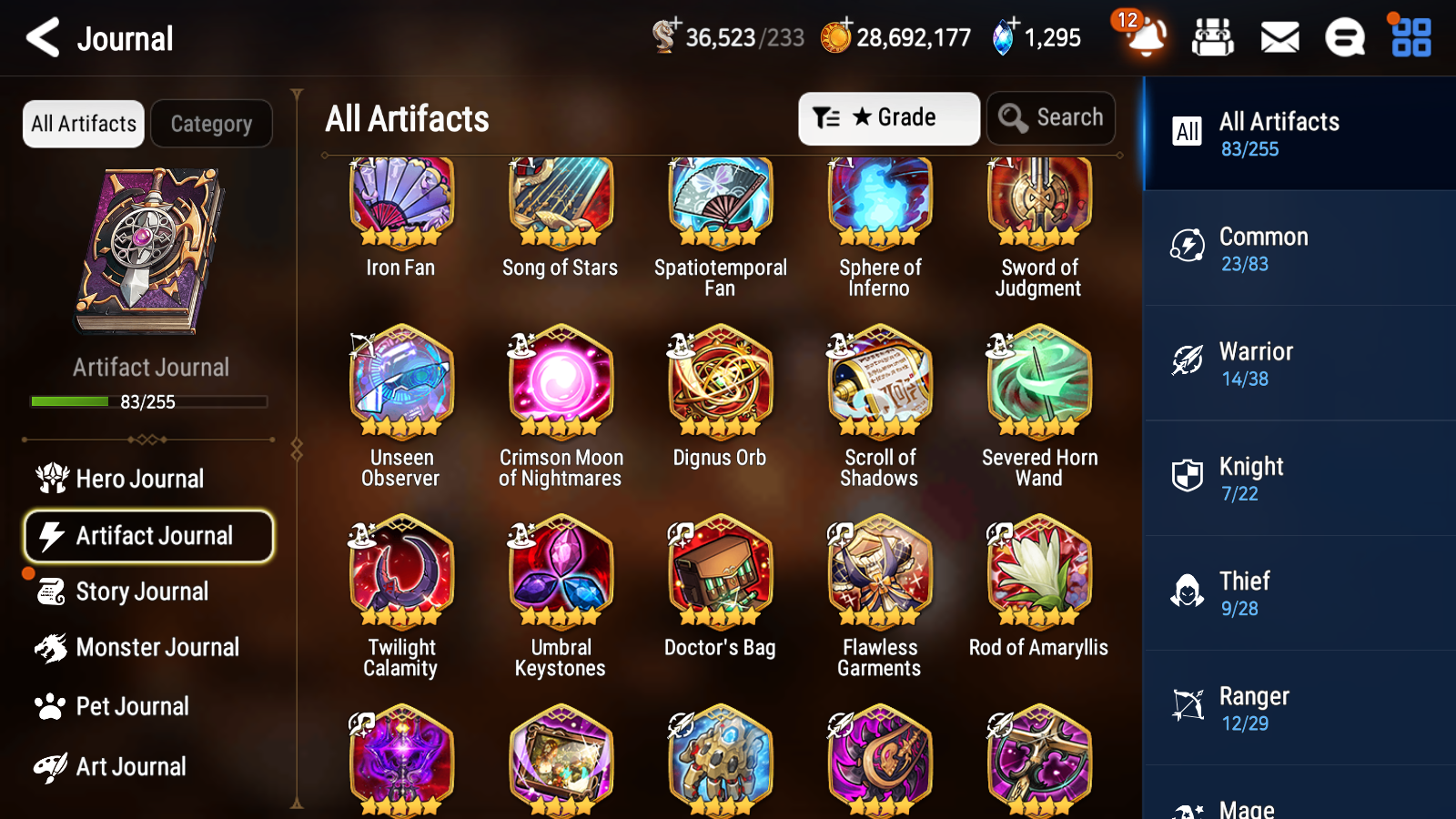 [GLOBAL] Epic 7 Seven 6ML + 28 4★ ML Straze Solitaria Kayron Charlotte Ray Ocean Breeze Luluca ++20 speed++ 10-10 Account-Mobile Games Starter