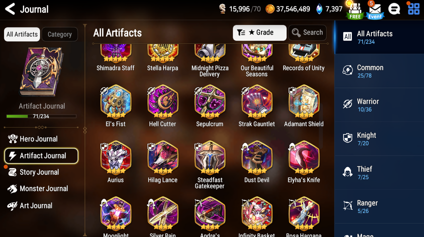 [Global] Epic 7 Seven 6ML Dragon Bride Senya Arbiter Vildred Faithless Aramintha Designer Lilibet Operator Sigret+Name Starter Account-Mobile Games Starter