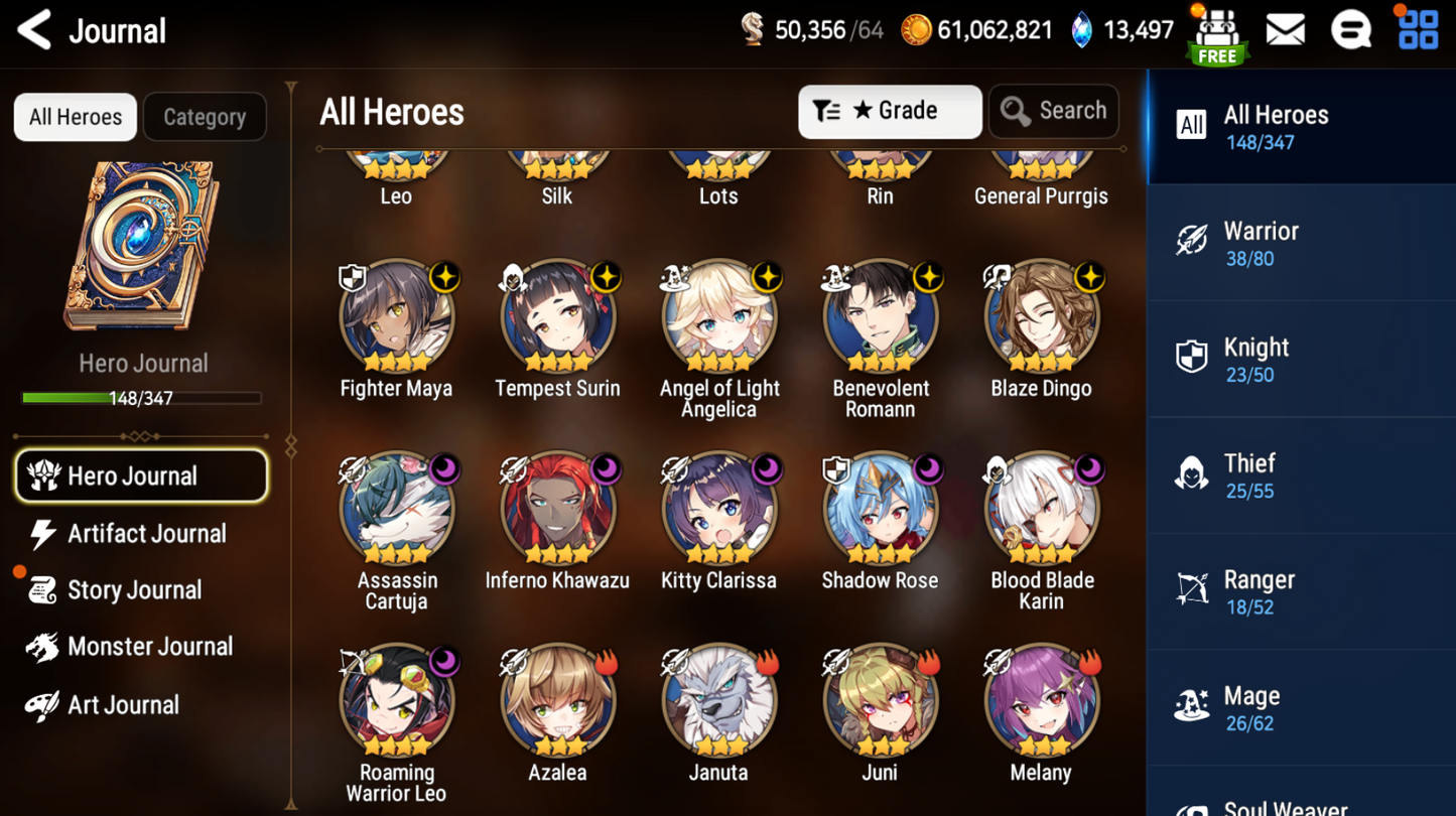 [GLOBAL] Epic 7 Seven 6ML Dragon Bride Senya Harsetti + 68ML pulls 13k skystones 2900 mystics+ Name Starter Account-Mobile Games Starter