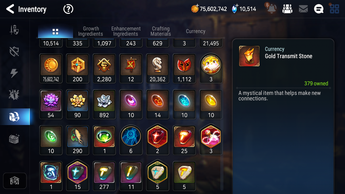 [GLOBAL] Epic 7 Seven 6ML Empyrean Ilynav Abyssal Yufine Lionheart Cermia Chloe Basar Ruele+ 85ML pulls 10k skystones 1000 mystics+2x 20 Speed + Luna Skin + Name Starter Account-Mobile Games Starter
