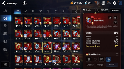 [GLOBAL] Epic 7 Seven 6ML Empyrean Ilynav Belian Silver Blade Aramintha Fallen Cecilia Dark Corvus Designer Lilibet Jack Rem +52ML pulls + 3x 20 Speed + Luna Skin 7-1 Account-Mobile Games Starter
