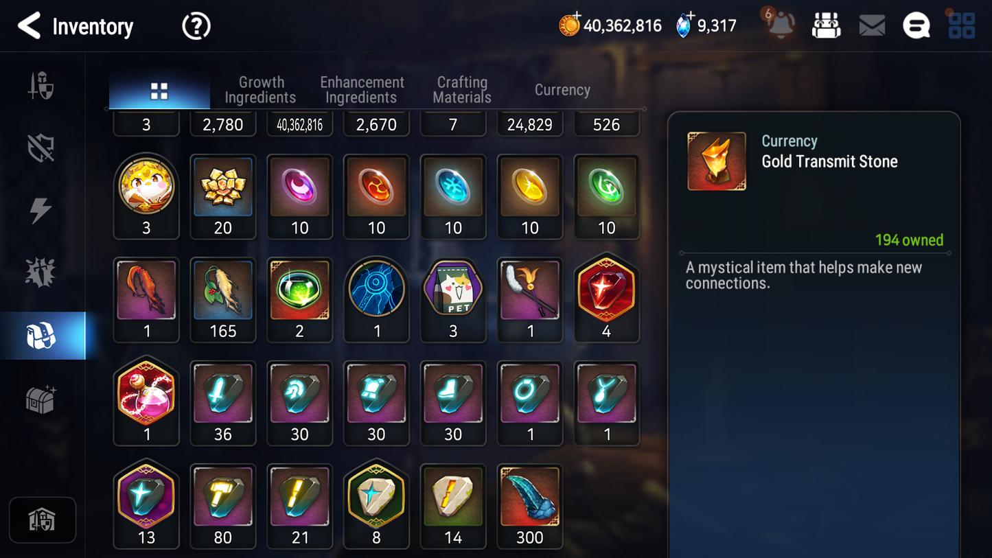 [GLOBAL] Epic 7 Seven 6ML Harsetti Lone Crescent Bellona Zio Maid Chloe Ambitious Tywin Specimen Sez + 42ML pulls + 20 Speed + Name Starter Account-Mobile Games Starter