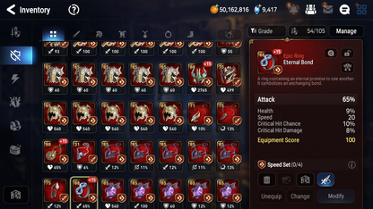 [GLOBAL] Epic 7 Seven 6ML Harsetti Lone Crescent Bellona Zio Maid Chloe Ambitious Tywin Specimen Sez + 56ML pulls + 3x 20 Speed + Luna Skin + Name Starter Account-Mobile Games Starter