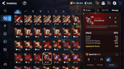 [GLOBAL] Epic 7 Seven 6ML Harsetti Zio Remnant Violet Twisted Eidolon Kayron DJ Desert Jewel Basar Closer Charles + 54ML pulls + 2x 20 Speed + Luna Skin Starter Account-Mobile Games Starter