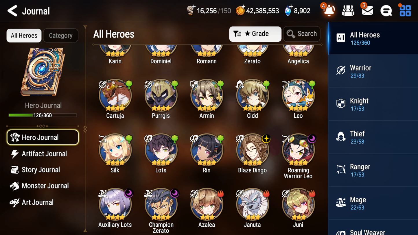 [GLOBAL] Epic 7 Seven 6ML Harsetti Zio Remnant Violet Twisted Eidolon Kayron DJ Desert Jewel Basar Closer Charles + ML pulls + 20 Speed Starter Account-Mobile Games Starter