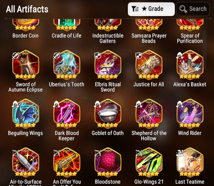 [GLOBAL] Epic 7 Seven 6ML Lady of the Scales Afternoon Soak Flan Successor Taeyou Chloe Violet Charlotte + 55ML pulls +20 speed+ Name Starter Account-Mobile Games Starter