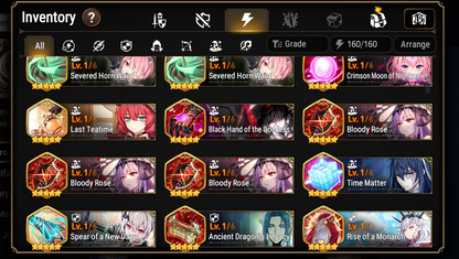 [GLOBAL] Epic 7 Seven 6ML Navy Captain Landy Belian Spirit Eye Celine Maid Chloe Briar Witch Iseria +ML pulls + 20 Speed + Name Starter Account-Mobile Games Starter
