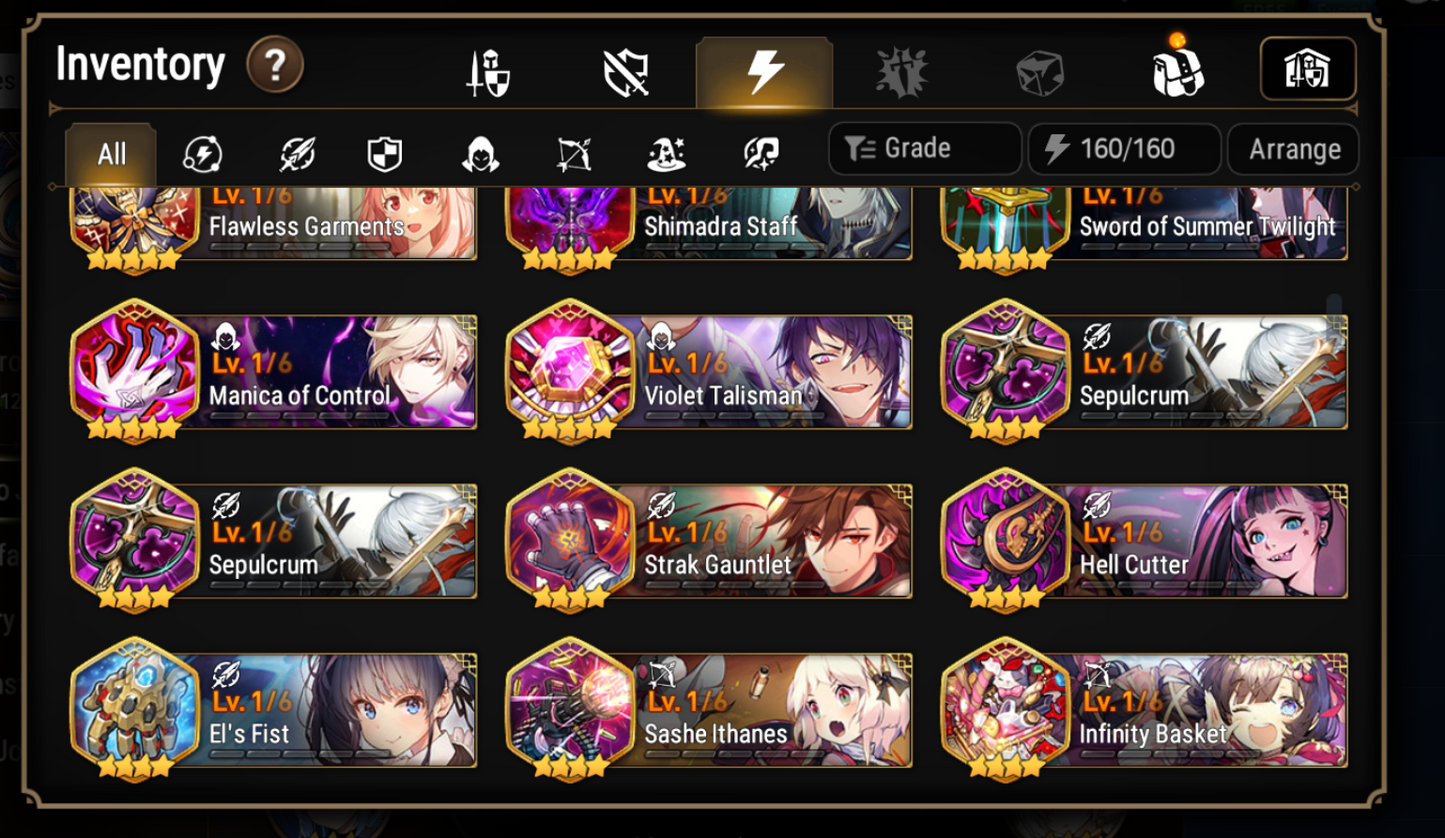 [GLOBAL] Epic 7 Seven 6ML Navy Captain Landy Belian Spirit Eye Celine Maid Chloe Briar Witch Iseria +ML pulls + 20 Speed + Name Starter Account-Mobile Games Starter