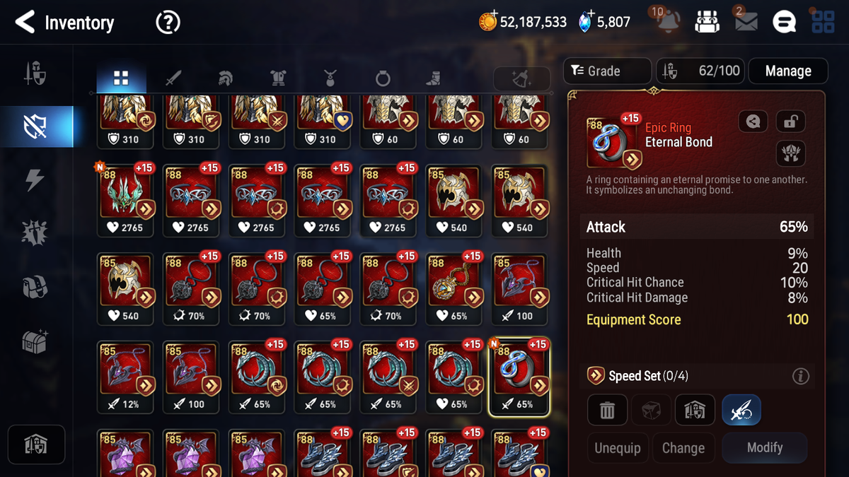 [GLOBAL] Epic 7 Seven 6ML Navy Captain Landy Straze Apocalypse Ravi Maid Chloe DJ Basar Silver Blade Aramintha + 55ML pulls + 3x 20 Speed + 4 Sets Gear + Luna Skin + Name Starter Account-Mobile Games Starter