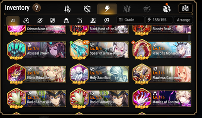 [GLOBAL] Epic 7 Seven 6ML Remnant Violet Top Model Luluca Dark Corvus Silver Blade Aramintha Ruele Spirit Eye Celine Rem + ML pulls Starter Account-Mobile Games Starter