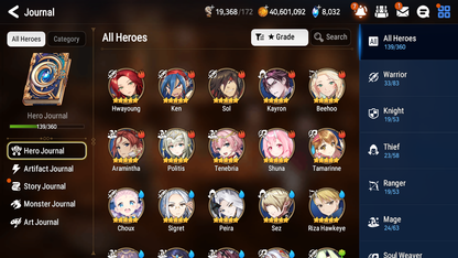 [GLOBAL] Epic 7 Seven 6ML Sea Phantom Politis + 41ML pulls + 20 Speed Starter Account-Mobile Games Starter