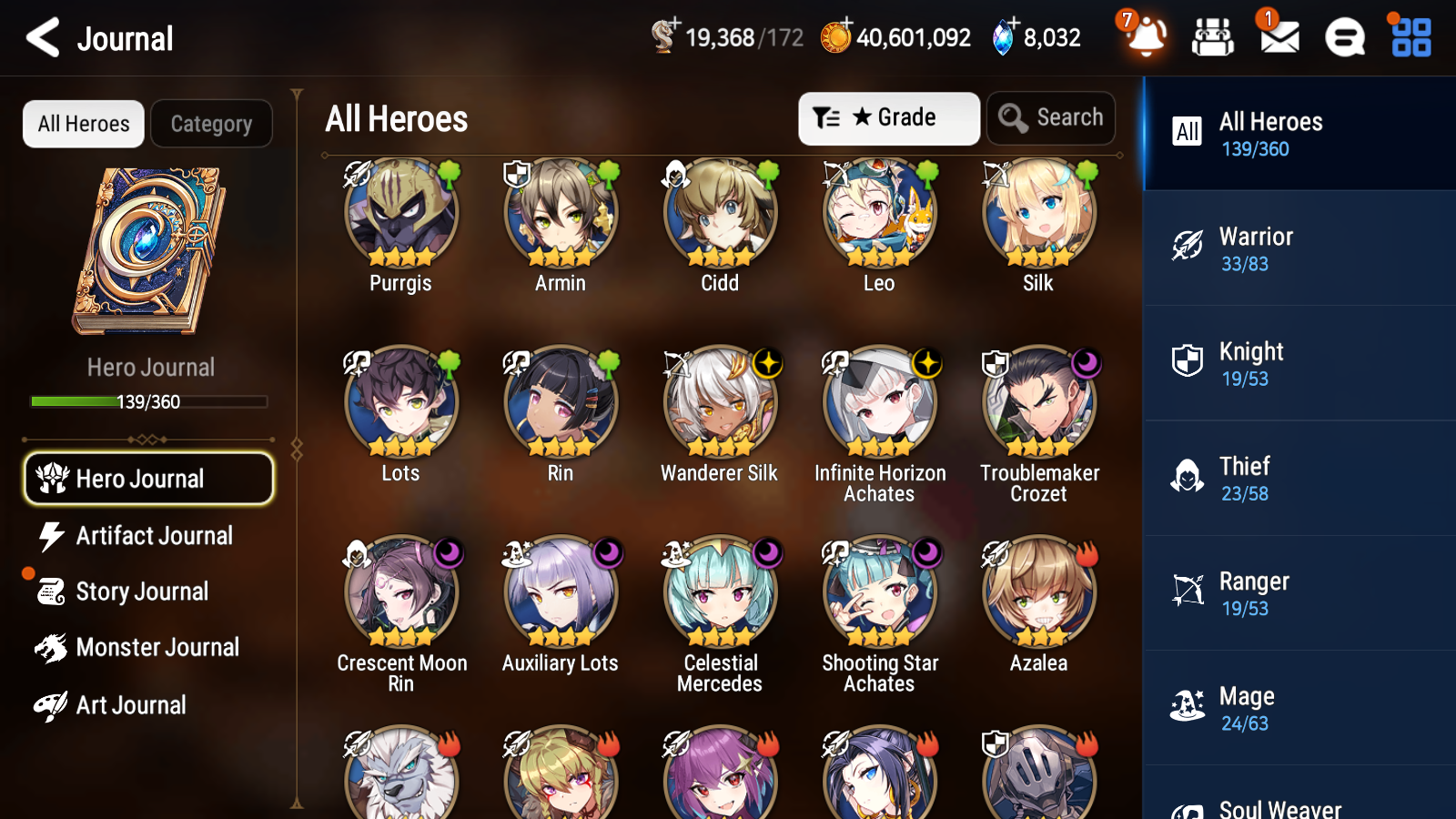 [GLOBAL] Epic 7 Seven 6ML Sea Phantom Politis + 41ML pulls + 20 Speed Starter Account-Mobile Games Starter