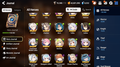 [GLOBAL] Epic 7 Seven 6ML Sea Phantom Politis + 41ML pulls + 20 Speed Starter Account-Mobile Games Starter