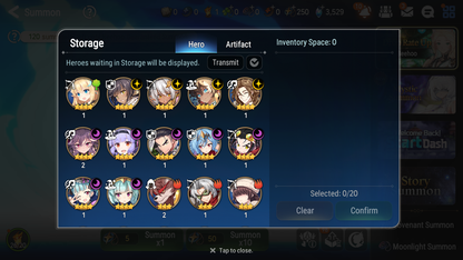 [GLOBAL] Epic 7 Seven 7ML + 22 4★ ML Zio Mediator Kawerik Solitaria Pavel Charlotte Arbiter +20 speed++ 10-10 Account-Mobile Games Starter