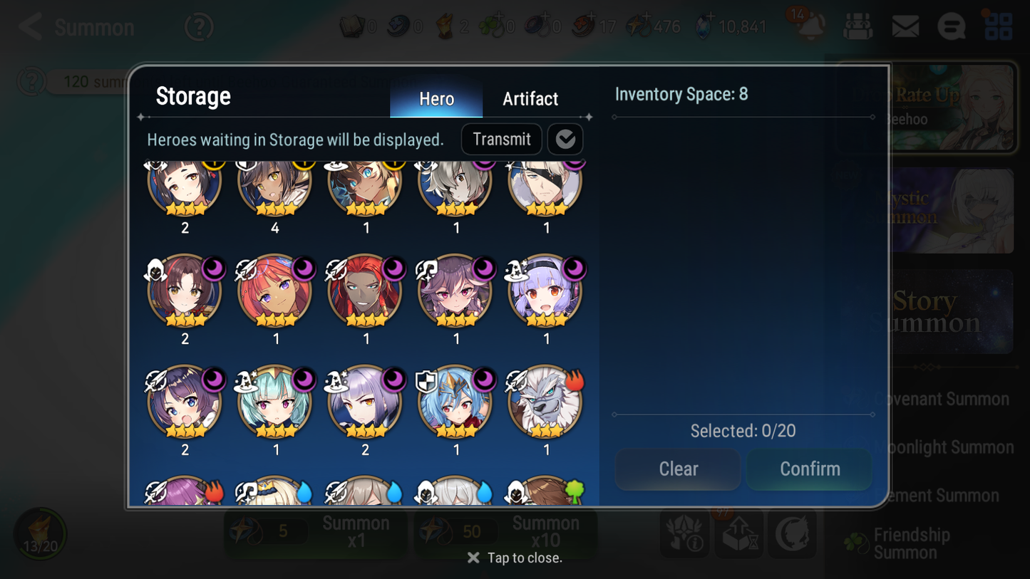 [GLOBAL] Epic 7 Seven 7ML + 26 4★ ML Dragon Bride Senya Belian Kawerik Solitaria Specter Tenebria Midnight Gala Lilias Rimuru Lethe Diene++20 speed++ 10-10 Account-Mobile Games Starter