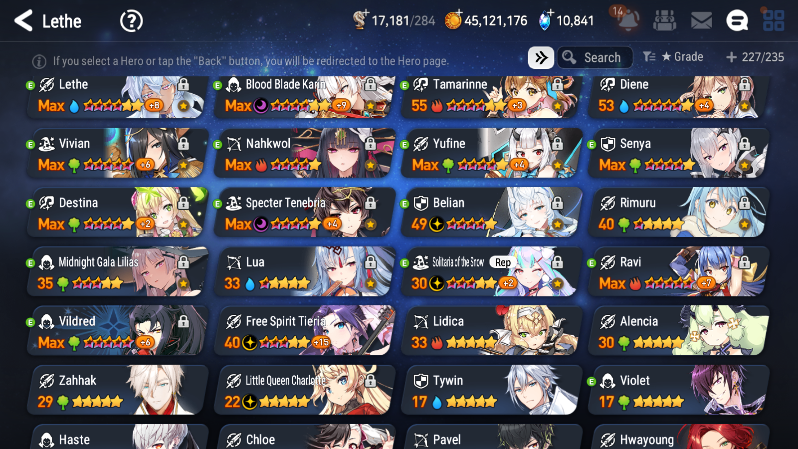 [GLOBAL] Epic 7 Seven 7ML + 26 4★ ML Dragon Bride Senya Belian Kawerik Solitaria Specter Tenebria Midnight Gala Lilias Rimuru Lethe Diene++20 speed++ 10-10 Account-Mobile Games Starter