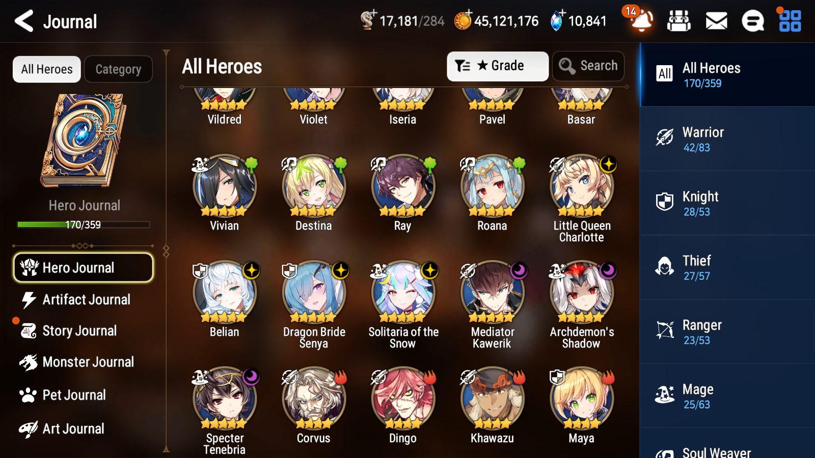 [GLOBAL] Epic 7 Seven 7ML + 26 4★ ML Dragon Bride Senya Belian Kawerik Solitaria Specter Tenebria Midnight Gala Lilias Rimuru Lethe Diene++20 speed++ 10-10 Account-Mobile Games Starter