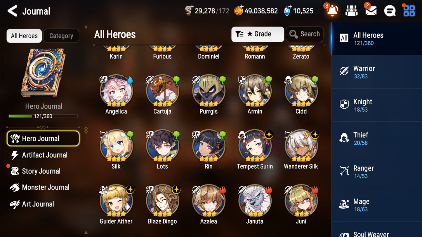 [GLOBAL] Epic 7 Seven 7ML New Moon Luna Cermia Charlotte Tywin Ken Haste Choux Rem+10k Gems + 50ML pulls + 20 Speed Starter Account-Mobile Games Starter