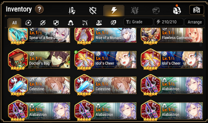 [GLOBAL] Epic 7 Seven 7ML Sea Phantom Politis Belian Lionheart Cermia Conqueror Lilias Zio Operator Martial + ML pulls 10-10 Starter Account-Mobile Games Starter