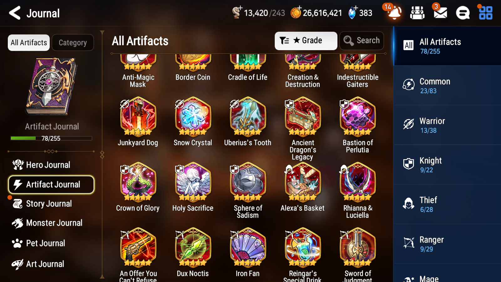 [GLOBAL] Epic 7 Seven 8ML + 24 4★ ML Lady of the Scales Lone Cresecent Bellona Zio Kise Charlotte Kayron Tywin Sharun Seaside Bellona Diene +20 speed++ 10-10 Account-Mobile Games Starter