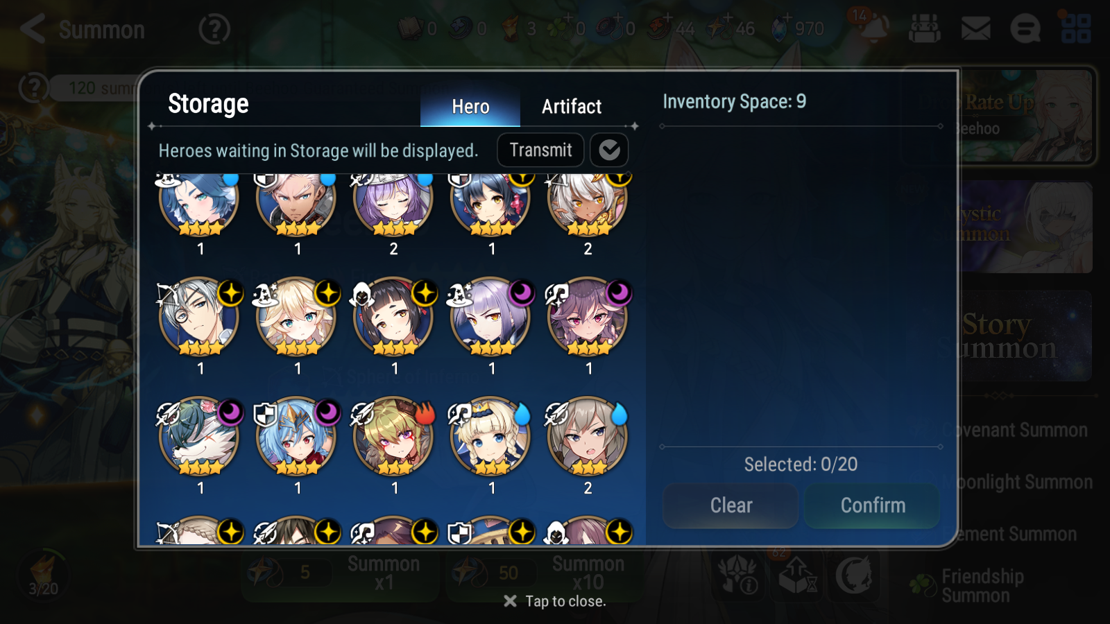 [GLOBAL] Epic 7 Seven 8ML + 28 4★ ML Lone Wolf Peira Lionheart Cermia Seaside Bellona Lethe Amid++20 speed++ 10-10 Account-Mobile Games Starter