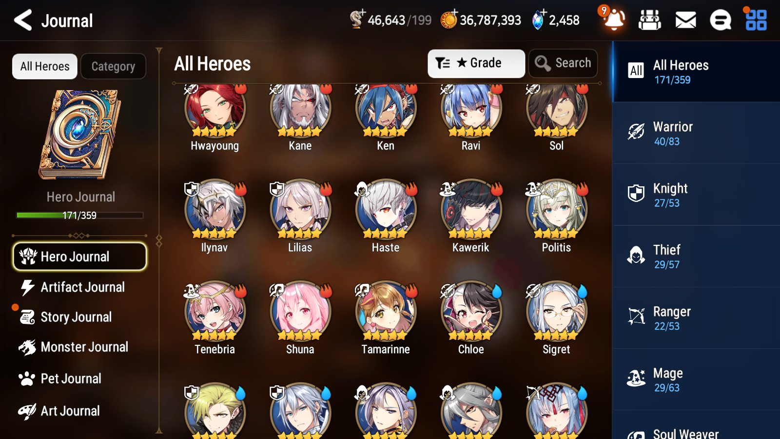 [GLOBAL] Epic 7 Seven 8ML + 29 4★ ML Sea Phantom Politis Abyssal Yufine Conqueror Lilias Pavel Baal FLan Haste Ray++20 speed++ 10-10 Account-Mobile Games Starter