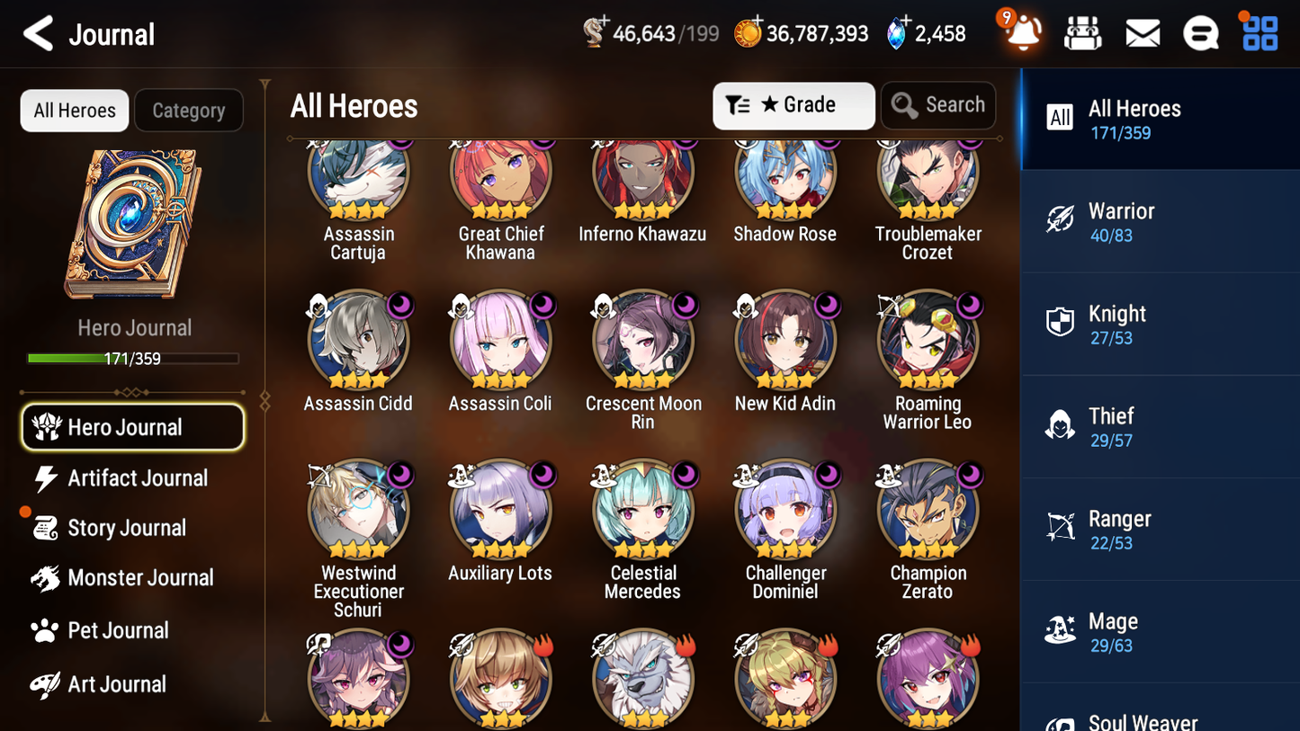 [GLOBAL] Epic 7 Seven 8ML + 29 4★ ML Sea Phantom Politis Abyssal Yufine Conqueror Lilias Pavel Baal FLan Haste Ray++20 speed++ 10-10 Account-Mobile Games Starter
