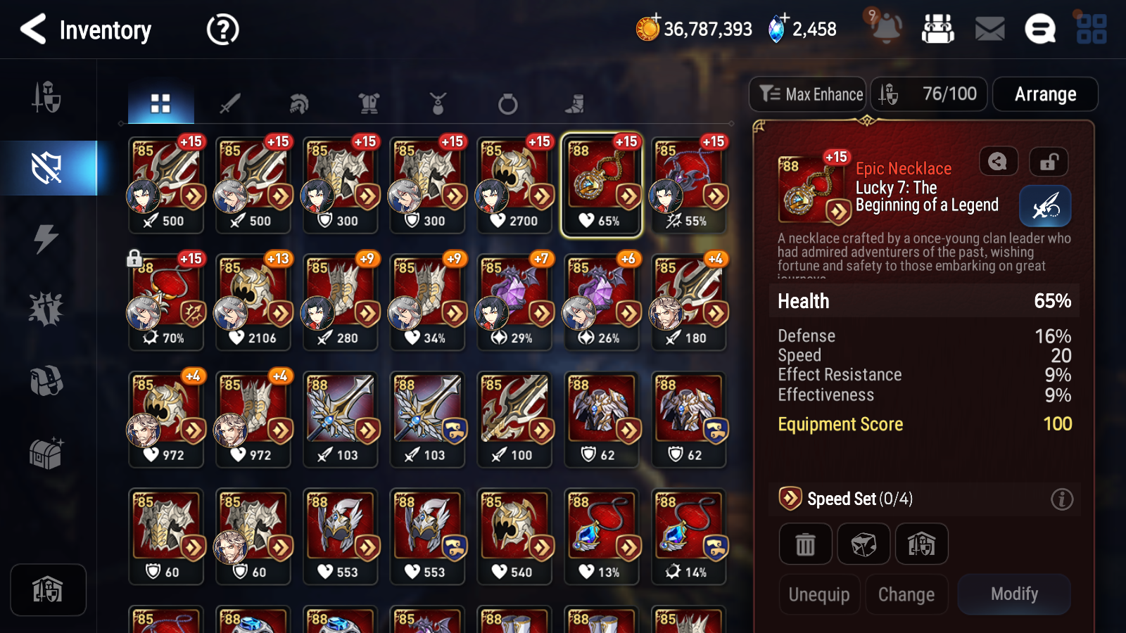 [GLOBAL] Epic 7 Seven 8ML + 29 4★ ML Sea Phantom Politis Abyssal Yufine Conqueror Lilias Pavel Baal FLan Haste Ray++20 speed++ 10-10 Account-Mobile Games Starter