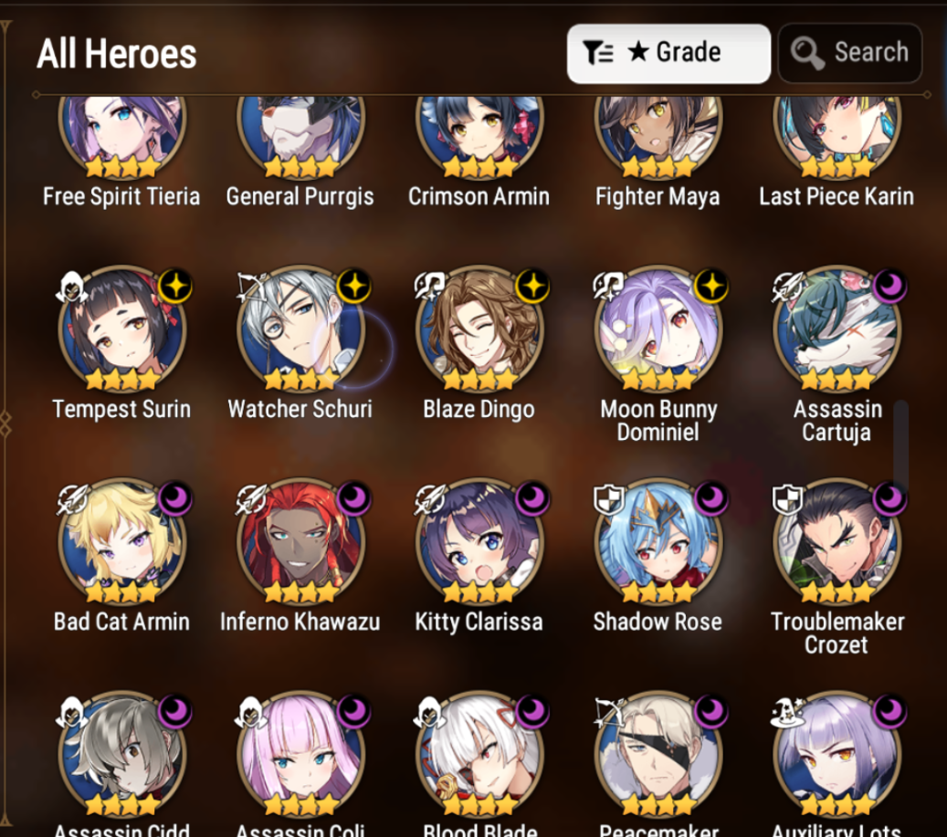 [Global] Epic 7 Seven 8ML+24 4*ML Holiday Yufine Seaside Bellona Luna Apocalypse Ravi Last Rider Krau Kizuna Ai 10-10 Account-Mobile Games Starter