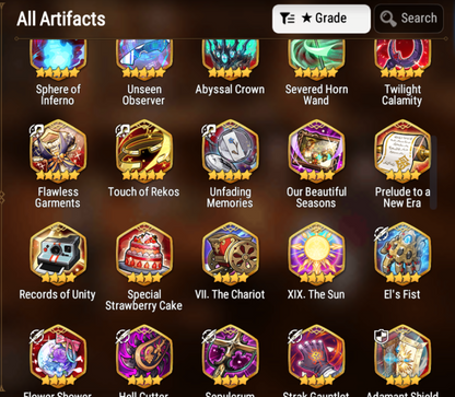 [GLOBAL] Epic 7 Seven 8ML+27 4*ML Dragon Bride Senya Belian Mediator Kawerik Solitaria of the Snow Briar Witch Iseria Edward 10-10 Account-Mobile Games Starter