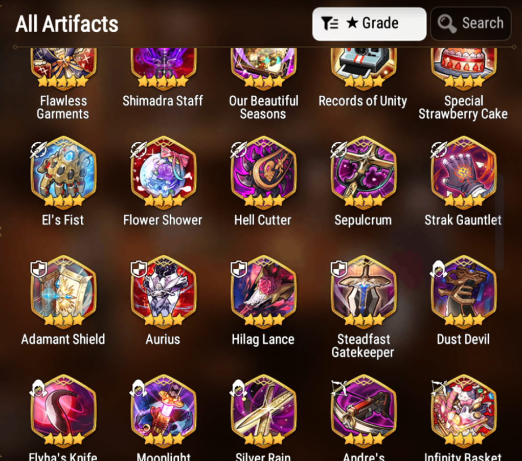 [GLOBAL] Epic 7 Seven 8ML+32 4*ML Harsetti Lionheart Cermia Judge Kise Ambitious Tywin Spirit Eye Celine Requiem Roana 10-10 Account-Mobile Games Starter