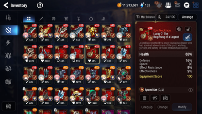 [GLOBAL] Epic 7 Seven 9ML + 23 4★ ML Empyrean Ilynav Sea Phantom Politis Lone Crescent Bellona Straze Rimuru Milim +20 speed++ 10-10 Account-Mobile Games Starter