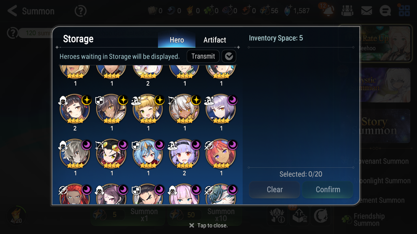 [GLOBAL] Epic 7 Seven 9ML + 23 4★ ML Straze Apocalypse Ravi Luluca Roana Ocean Breeze Luluca Lethe ++20 speed++ 10-10 Account-Mobile Games Starter