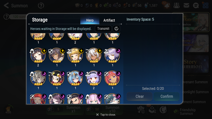 [GLOBAL] Epic 7 Seven 9ML + 23 4★ ML Straze Apocalypse Ravi Luluca Roana Ocean Breeze Luluca Lethe ++20 speed++ 10-10 Account-Mobile Games Starter