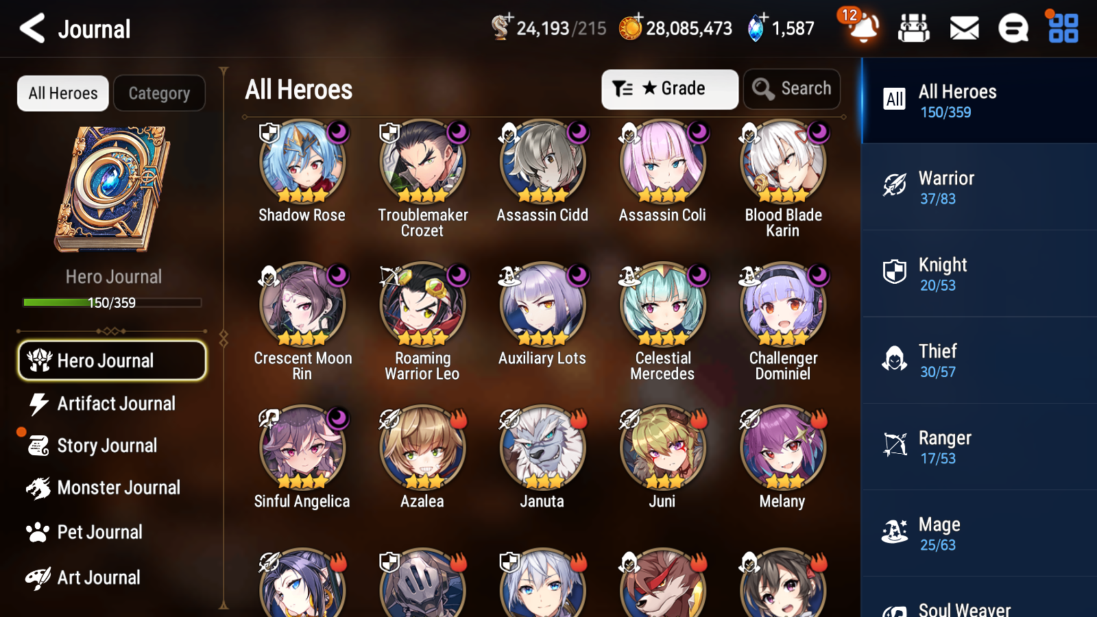 [GLOBAL] Epic 7 Seven 9ML + 23 4★ ML Straze Apocalypse Ravi Luluca Roana Ocean Breeze Luluca Lethe ++20 speed++ 10-10 Account-Mobile Games Starter
