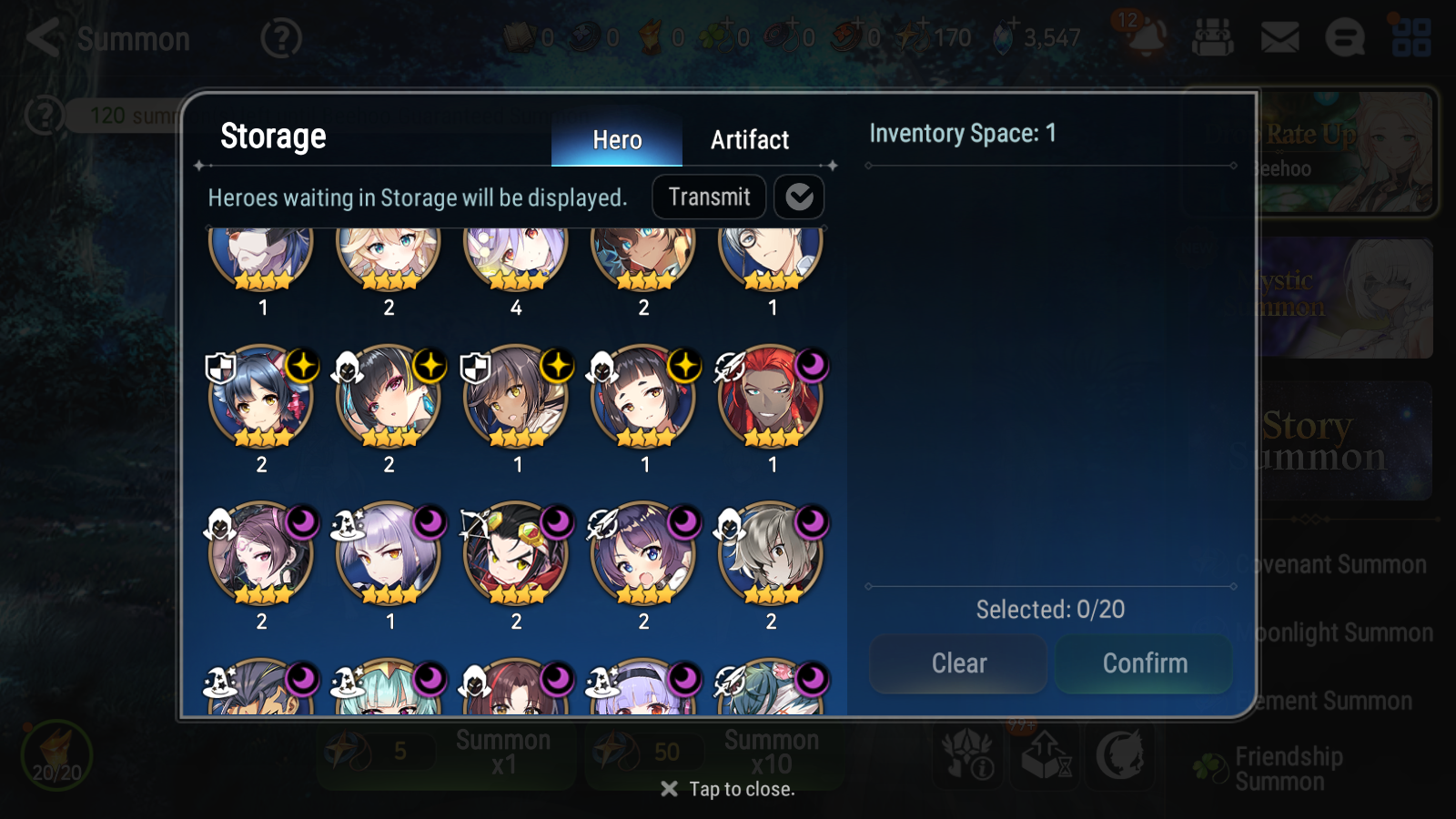 [GLOBAL] Epic 7 Seven 9ML + 25 4★ ML Navy Captain Landy Bystander Hwayoung Belian Roana Vivian Sez Pavel+20 speed++ 10-10 Account-Mobile Games Starter