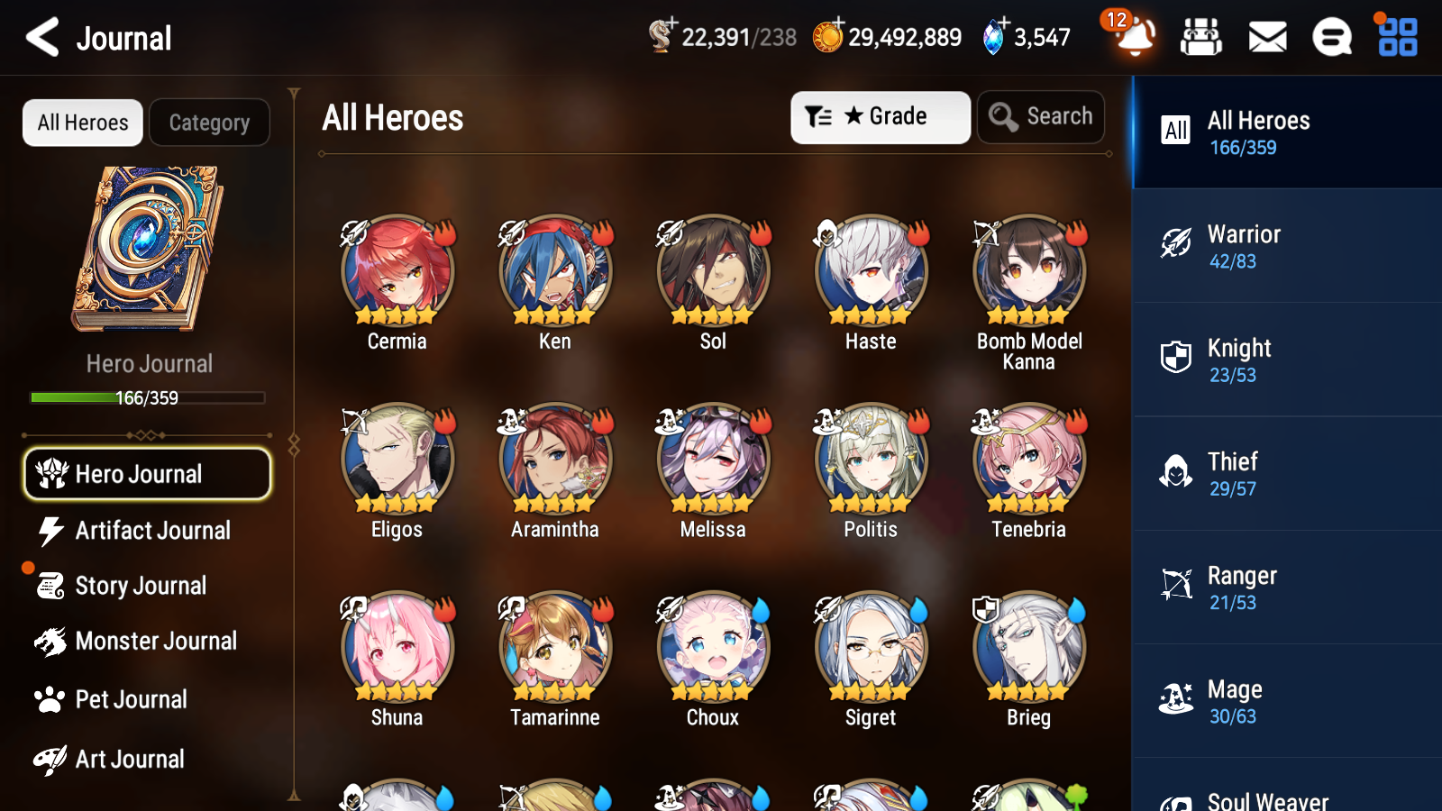 [GLOBAL] Epic 7 Seven 9ML + 25 4★ ML Navy Captain Landy Bystander Hwayoung Belian Roana Vivian Sez Pavel+20 speed++ 10-10 Account-Mobile Games Starter