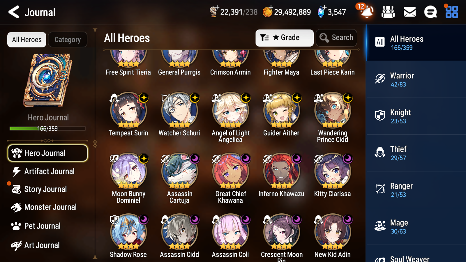 [GLOBAL] Epic 7 Seven 9ML + 25 4★ ML Navy Captain Landy Bystander Hwayoung Belian Roana Vivian Sez Pavel+20 speed++ 10-10 Account-Mobile Games Starter