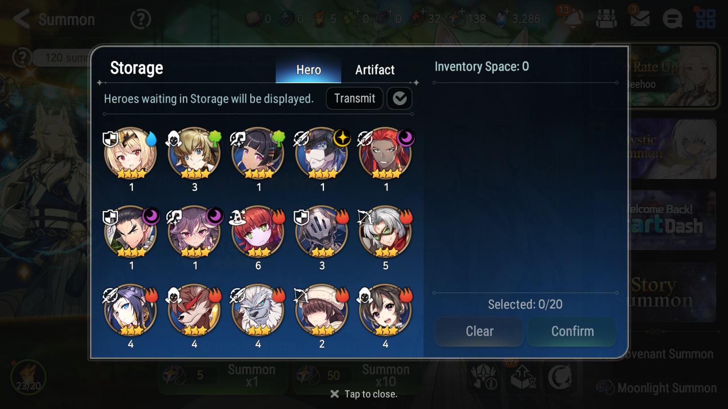 [GLOBAL] Epic 7 Seven 9ML + 26 4★ ML Briar Witch Iseria Maid Chloe Specter Tenebria Eternal Wanderer Ludwig Rem+20 speed++ 10-10 Account-Mobile Games Starter