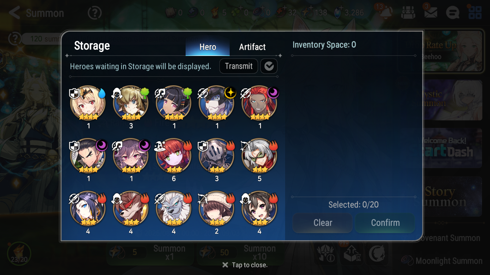 [GLOBAL] Epic 7 Seven 9ML + 26 4★ ML Briar Witch Iseria Maid Chloe Specter Tenebria Eternal Wanderer Ludwig Rem+20 speed++ 10-10 Account-Mobile Games Starter