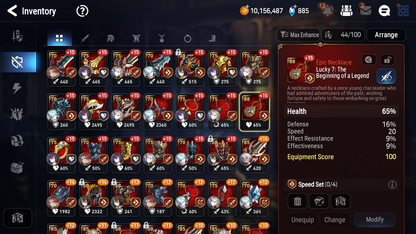 [GLOBAL] Epic 7 Seven 9ML + 28 4★ ML Navy Captain Landy Harsetti Specter Tenebria Last Rider Krau+Fairytale Tenebria Luna Diene Jack+20 speed++ 10-10 Account-Mobile Games Starter