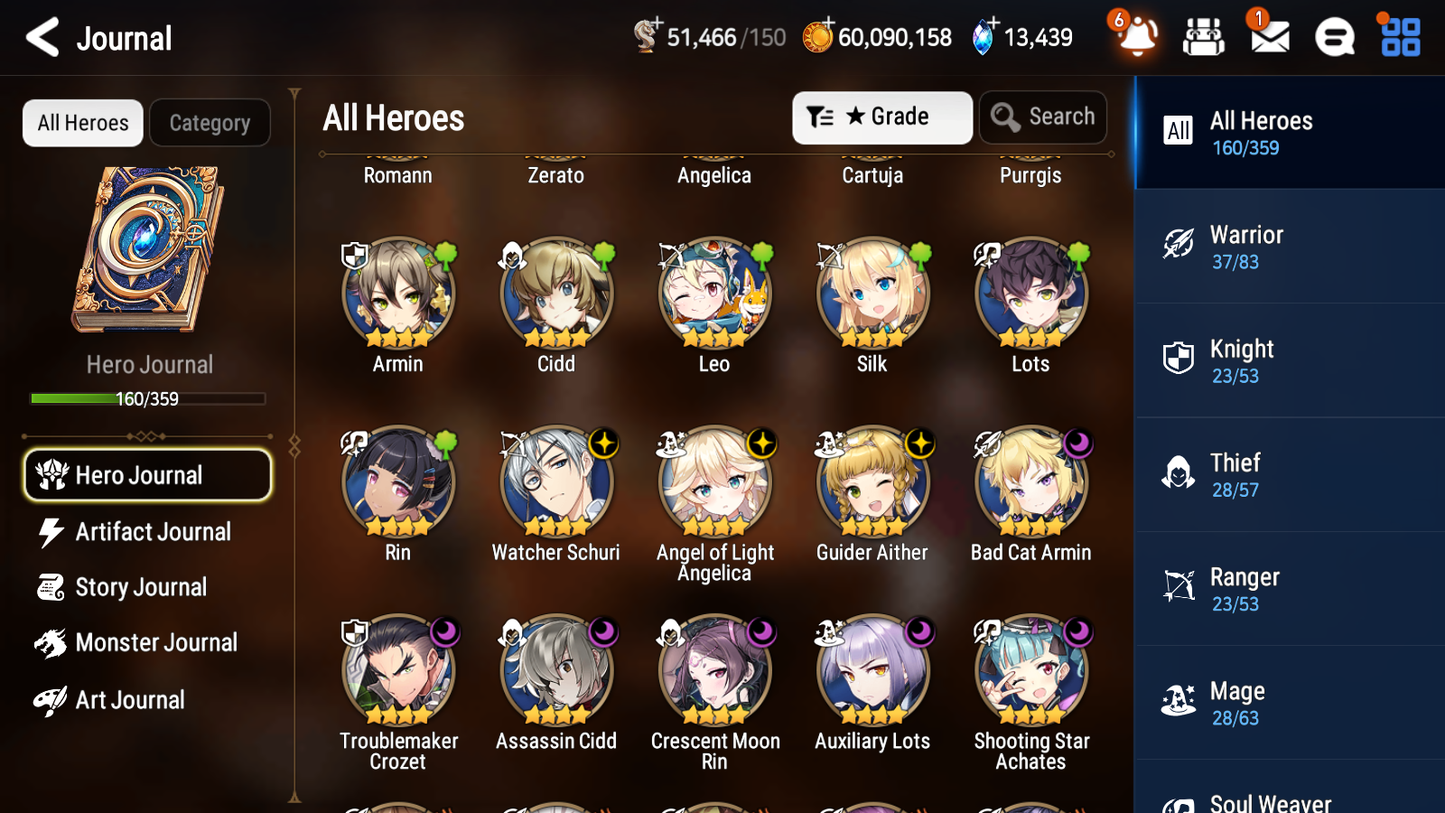 [GLOBAL] Epic 7 Seven 9ML Sea Phantom Politis Hellion Lua Tori + 83ML pulls 13k skystones 2900 mystics+20 Speed + Name Starter Account-Mobile Games Starter