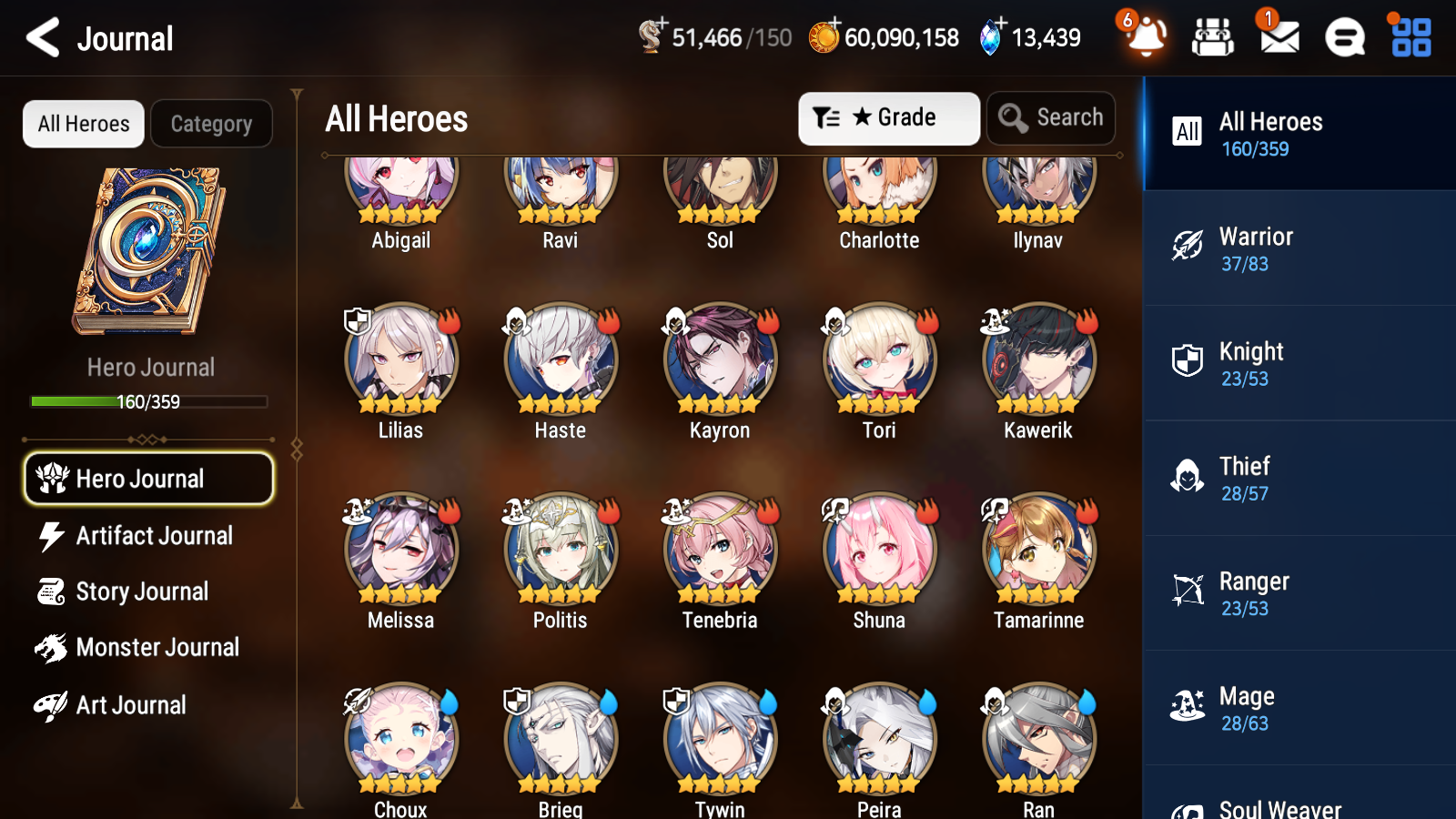 [GLOBAL] Epic 7 Seven 9ML Sea Phantom Politis Hellion Lua Tori + 83ML pulls 13k skystones 2900 mystics+20 Speed + Name Starter Account-Mobile Games Starter