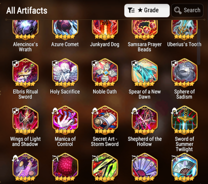 [GLOBAL] Epic 7 Seven 9ML+28 4*ML+3 limited Navy Captain Sharun Laika Landy Belian Zio Ruele of Light Blood Moon Haste Ambitious Tywin Emilia Rem Jack Angel Angelica 10-10 Account-Mobile Games Starter